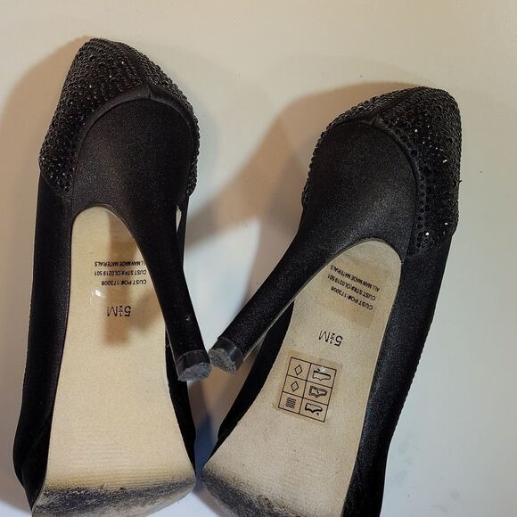 CAMILLE LA VIE PEEP TOE HIGH HEEL STILETTOS PUMP SHOES - Picture 15 of 15